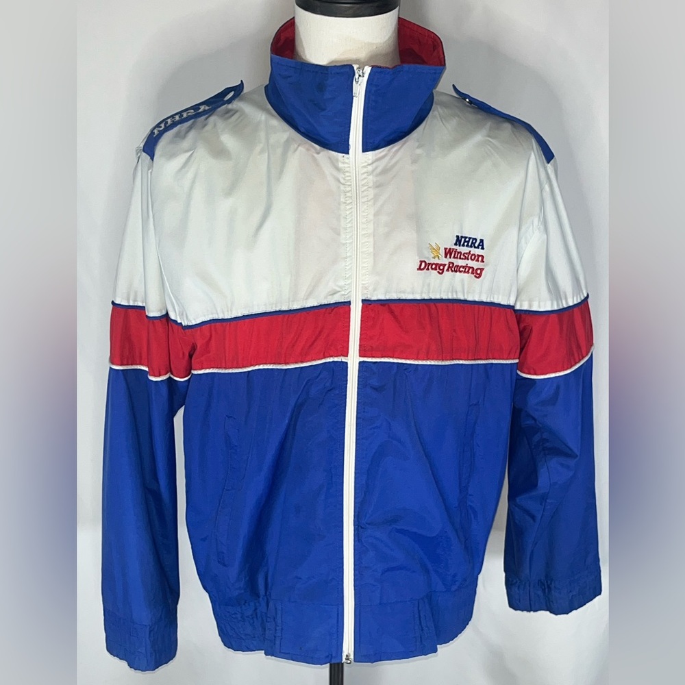 Sport Service NHRA Championship Drag Racing Vintage 80’s/90’s Windbreaker Jacket